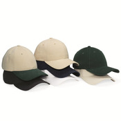 Structured Brushed Cotton Twill Cap