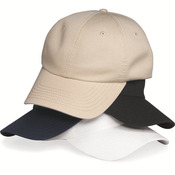 Unstructured Washed Chino Twill Cap with Velcro®